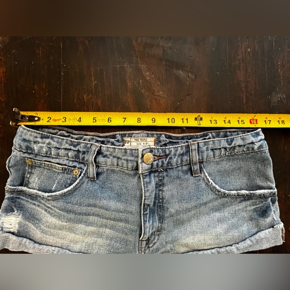 Free People denim short - Picture 3 of 6